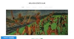 Desktop Screenshot of melliehasportsclub.org