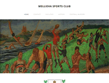Tablet Screenshot of melliehasportsclub.org